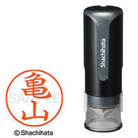 シャチハタ キャップレス9 ブラック 亀山 XL-CLN5AS0781