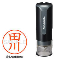 シャチハタ キャップレス9 ブラック 田川 XL-CLN5AS1388