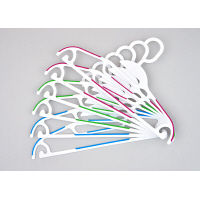 【アウトレット】サワフジ ラバーマルチハンガー6本組 RM-03C-6P 洗濯ハンガー RM-03C-6P（W） 1セット（6本）