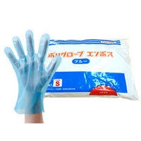 パックスタイル PSポリ手袋 ブルー 袋入 S 00437325 1セット(6000枚:200枚×30袋)（直送品）