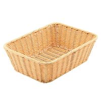 トーダイ エコノミーランドリーバスケット 長角 小 470×345×155mm 625501 1個 7-3571-01（直送品）