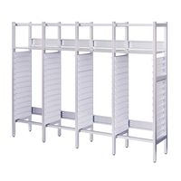 アズワン アルティアラック(棚板1枚+スタンダードトレー用) 2606×500×1980mm U600-4 1台 7-4516-08（直送品）