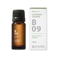アットアロマ 100%ピュア エッセンシャルオイル(Botanical air) ラベンダーティートリー 10ml DOO-B0910 1本（直送品）