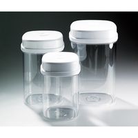 アズワン ワンタッチ開閉容器セット F75360-0000 1セット(3個) 7-2983-01（直送品）