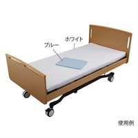 アズワン いつでもさらっと防水シーツ (ボックスタイプ) ホワイト FSB-90195W 1枚 7-4503-01（直送品）