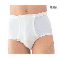 神戸生絲 ワンタッチ肌着 紳士用パンツ No.13LL ブリーフ 1袋(1枚) 7-1479-03（直送品）