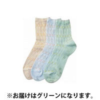 グンゼ 婦人ソックス グリーン HL808　【介護用衣類】介援隊カタログ U0065（直送品）