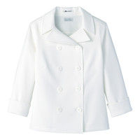 ボンマックス レディスコックシャツ ホワイト L FB4013L-15-L（直送品）