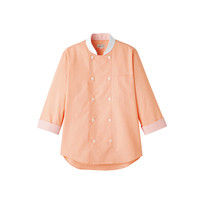 ボンマックス コックシャツ（ユニセックス） オレンジXオレンジ 3L FB4522U-13-3L（直送品）