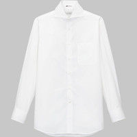 ボンマックス メンズホリゾンタルカラー長袖シャツ ホワイト 4L FB5006M-15-4L（直送品）