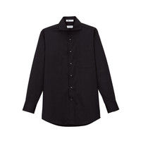 ボンマックス メンズホリゾンタルカラー長袖シャツ ブラック L FB5006M-16-L（直送品）