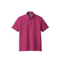 ボンマックス 吸水速乾メンズポロシャツ（花柄B） ピンク 3L FB5025M-9-3L（直送品）