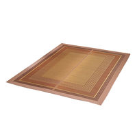 ファミリー・ライフ 純国産い草カーペット「ランクス」ベージュ長方形（小） 幅1400×奥行2000mm 1枚（直送品）