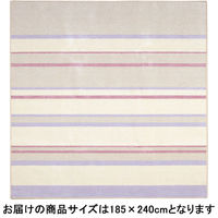 萩原 涼感タフトラグ フロワ 約185×240cm