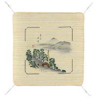 萩原 ぼかし友禅座布団 日坂（にっさか） 約幅55×奥行58cm 1枚（直送品）