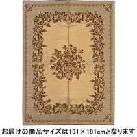 萩原 い草センターラグ（裏貼り） シンフォニー 約191×191cm