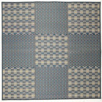 萩原 い草コンパクトラグ（裏貼り） キハチ 約180×180cm