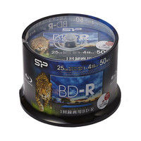 シリコンパワー ブルーレイディスク BD-R 25GB 50枚スピンドル10パック SPBDRV25PWB50S×10（直送品）