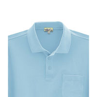 ビッグボーン商事 CAROL 205 長袖ポロシャツ サックス EL（取寄品）