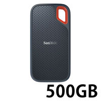 サンディスク エクストリーム ポータブルSSD 500GB SDSSDE60-500G-J25 1台