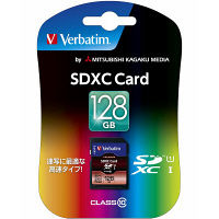 三菱ケミカルメディア ＳＤＸＣ　Ｃａｒｄ　１２８ＧＢ　Ｃｌａｓｓ　１０ SDXC128GJVB2 1個（直送品）