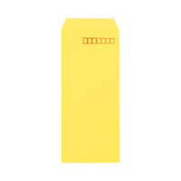 ムトウユニパック カラー封筒 長4 イエロー 70g/m2 1箱（1000枚）（直送品）