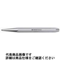 ピービ―スイスツールズ センターポンチ 八角胴タイプ 先端部最大径4.5mmX胴サイズ14mm 全長140mm 710.4 1本(1個)（直送品）