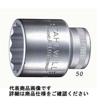 スタビレー 1/2”SQソケット(十二角・インチ) 50Aー7/8 50A-7/8 1個（直送品）