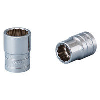 京都機械工具 KTC B4ー22WーS (12.7SQ)ソケット(十二角) (パック) 1パック（直送品）