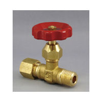 コーヨー VRYー82818 ミニチュアニードルバルブ (MVー22) VRY-82818 1個 JC342-9747（直送品）