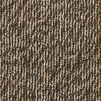 プレーベル ラグ ライン ブラウン 190×190cm 2140-119-03 1枚（直送品）