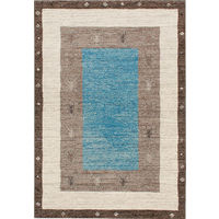 プレーベル ラグ ヴォルテ ブルー 200×200cm 3306-220-01 1枚（直送品）