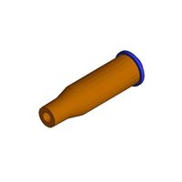 白光 B2768D カラースリーブ オレンジ (#B2768C) 1個（直送品）