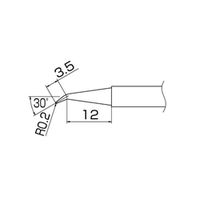 白光 T13ーJ02 こて先/0.2J型 T13-J02 1本(1個)（直送品）