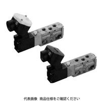 CKD ダイレクト配管 パイロット式5ポート弁セレックスバルブ 4F210ー08ーBWーAC200V 4F210-08-BW-AC200V 1個（直送品）