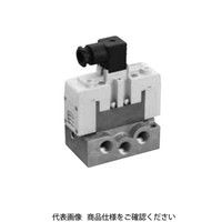 CKD 単体バルブ ISOサイズ1 DIN端子箱タイプ パイロット式5ポー PV5G-6-FHG-D-2-A03 1個（直送品）