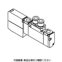 CKD マニホールド搭載用電磁弁 ダイレクト配管 W4GA229ーC6ーH W4GA229-C6-H-1 1個（直送品）