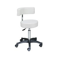 西村製作所 スタースプリングスツール ホワイト 60221 1脚 7-3467-02（直送品）