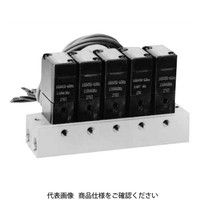 CKD 圧縮空気用 直動式3ポート電磁弁 マニホールド(ジャスフィットバル GFAG21-Z-2-12C-3 1個（直送品）