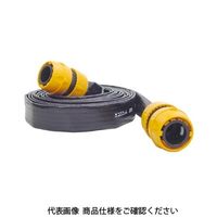 サンホープ 25mmサンフラットホース QH25ー8 1本（直送品）