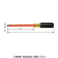 スナップオン・ツールズ アンプコ 絶縁マイナスドライバー 8 AMCISー49 AMCIS-49 1個（直送品）