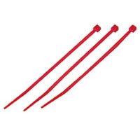 マーベル ケーブルタイ（カラー）赤 MCT-292RD（直送品）