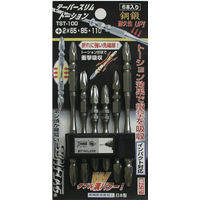 テーパースリムトーションビット アソート 6本組 TST-100 新亀製作所（直送品）