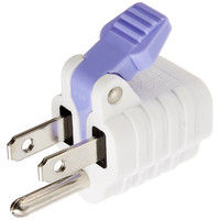 テコ付3極アダプタアースピン付 P-25* 太洋電機産業（直送品）