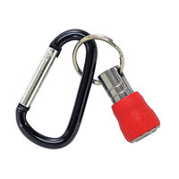 ビーホルダー カラビナ付 赤 BHK-RD 新亀製作所（直送品）