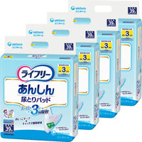 テープ用尿とりパッド 尿漏れ ライフリー スーパー男性用 昼用 3回吸収 1ケース (39枚×4パック) ユニ・チャーム