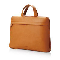 PCバッグ カジュアルバッグ  ー15.6インチ対応 BETSUMO ソフトレザー 止水ファスナー採用 キャメル BMーBE02CA エレコム 1個（直送品）