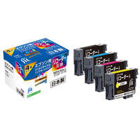 エプソン（EPSON）用 リサイクルインク JIT-ERDH4P （RDH-4CL） RDH（リコーダー）シリーズ 1パック（4色入）