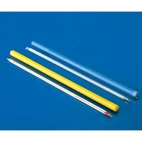 フロン工業 FEP被覆温度計 アルコール 0~100°C F-4010-06 1本 61-4388-16（直送品）