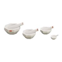 乳鉢   大型 松吉医科器械 乳鉢（瀬戸物）乳棒付 12cm 00702080 1個 08-2660